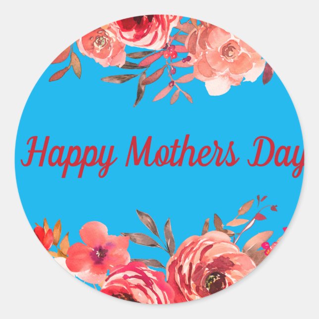 mothers day Sticker (Front)