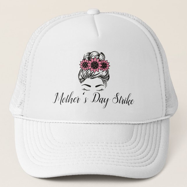 Mother's Day Strike Roe v Wade Womens Rights T-Shi Trucker Hat (Front)