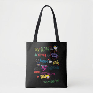 Mother's Day   Strong, Brave, & Fearless Tote Bag