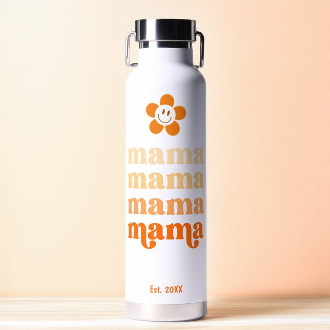 Mother's Day Stylish Cute Daisy Mama Water Bottle (Mother's Day Stylish Cute Daisy Mama Water Bottle)