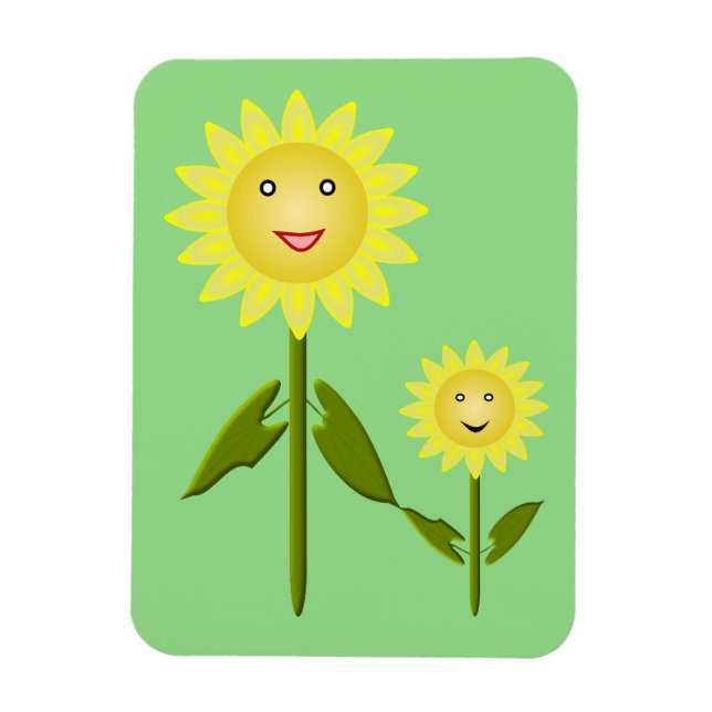 Mothers Day Sunflowers Magnet (Vertical)