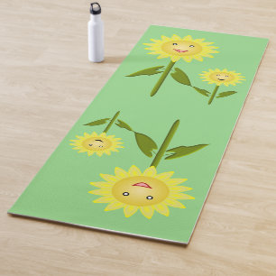 Mothers Day Sunflowers Yoga Mat