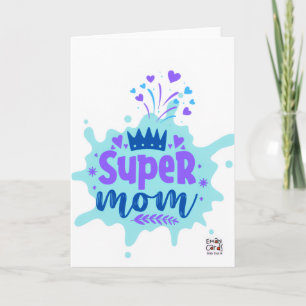Mother's Day - Super  Mom Card