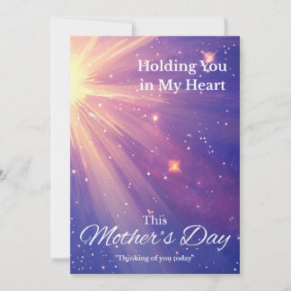 Mother's Day Sympathy Card - Night Sky