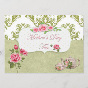 Mother's Day Tea Invitation