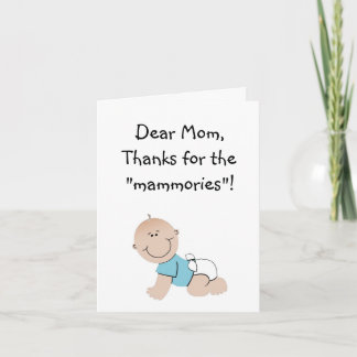 Mothers Day Thank You Card