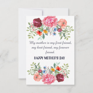 MOTHER'S DAY THANK YOU CARD