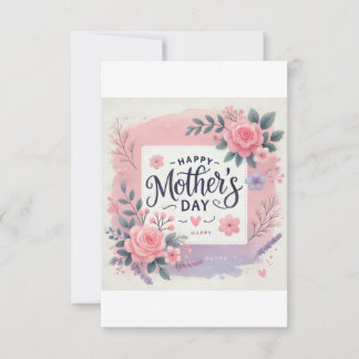 Mother's Day Thank You Card