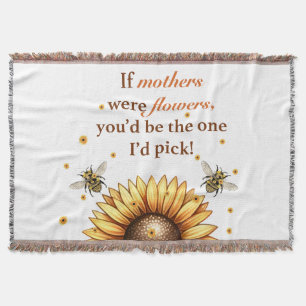 Mother's Day Throw Blanket