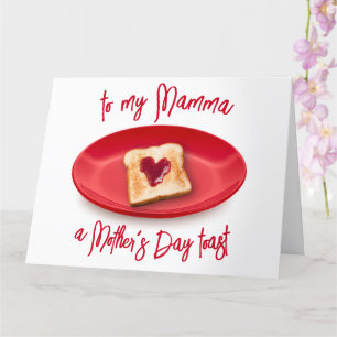 Mothers Day Toast Funny Pun Card