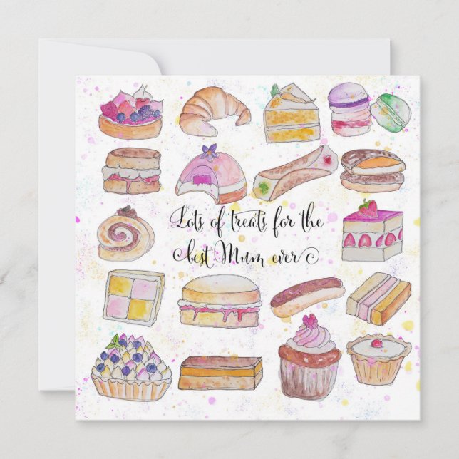 Mother's Day treats card (Front)