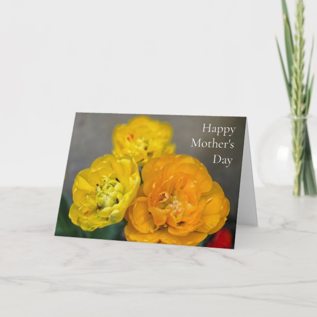 Mother's Day tulips Card (Front)