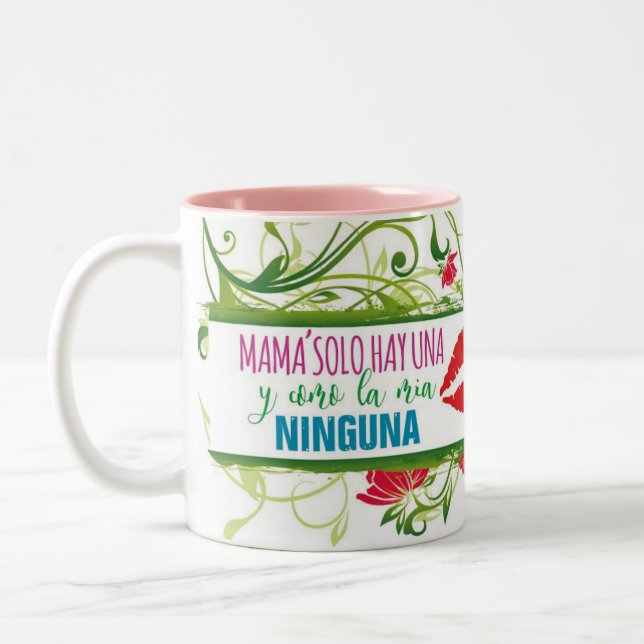 Mother's Day Two-Tone Coffee Mug (Left)