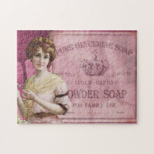 Mother's Day Vintage Advertising Glycerine Soap Jigsaw Puzzle