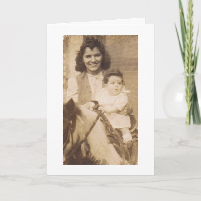 Mother's Day Vintage Card (Front)