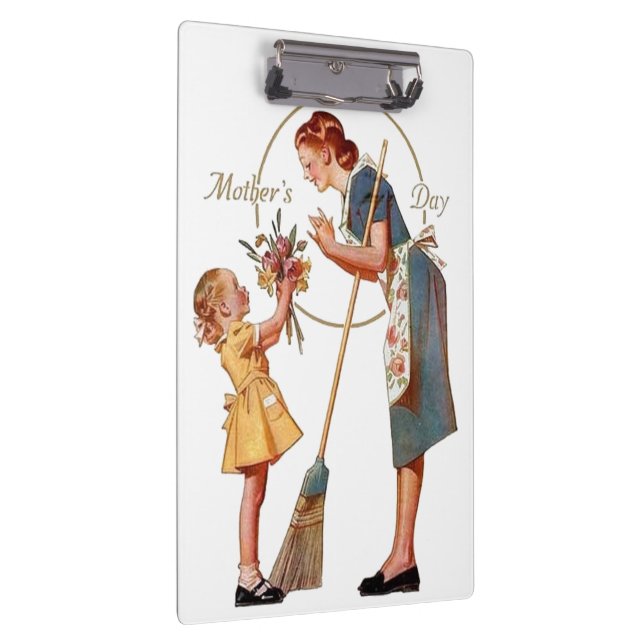 Mothers Day Vintage Clipboard (Right)