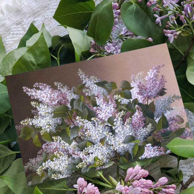Mother's Day Vintage Lilacs Card (Creator Uploaded)