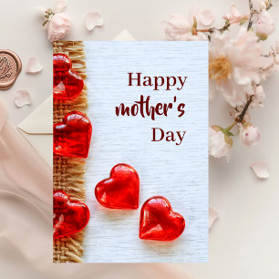 Mother's Day  with love candy Greeting Card