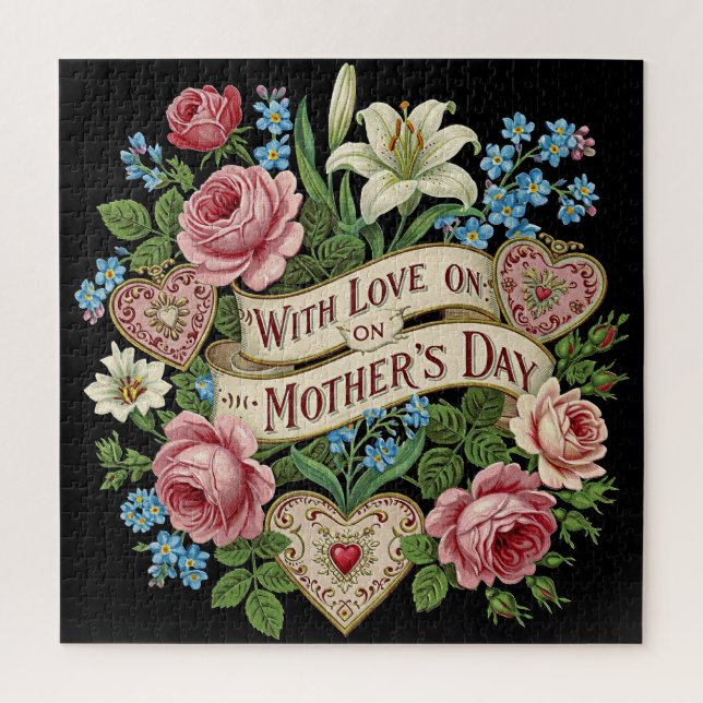 Mother's Day with Love Jigsaw Puzzle (Vertical)