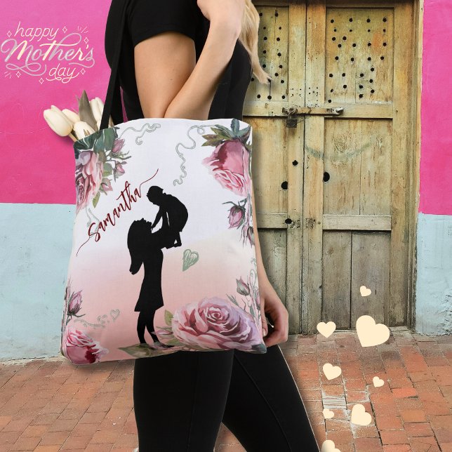 Mother's Day women holding a child Tote Bag (Mother's Day women holding a child Tote Bag)
