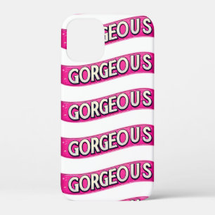 Mother's Day Words "Gorgeous"  iPhone 12 Mini Case