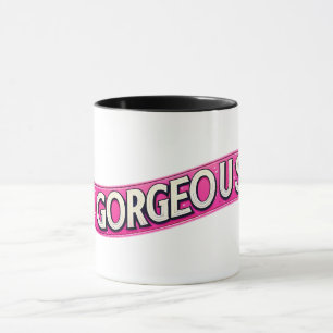 Mother's Day Words "Gorgeous" Mug