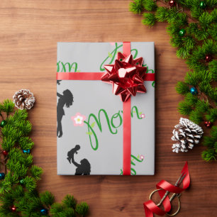 Mother's day wrapping paper