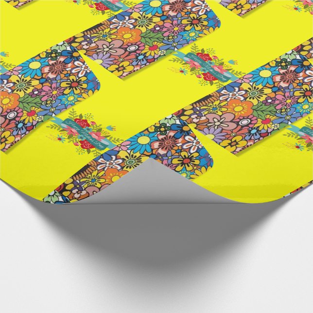 Mother's Day Wrapping Paper (Corner)