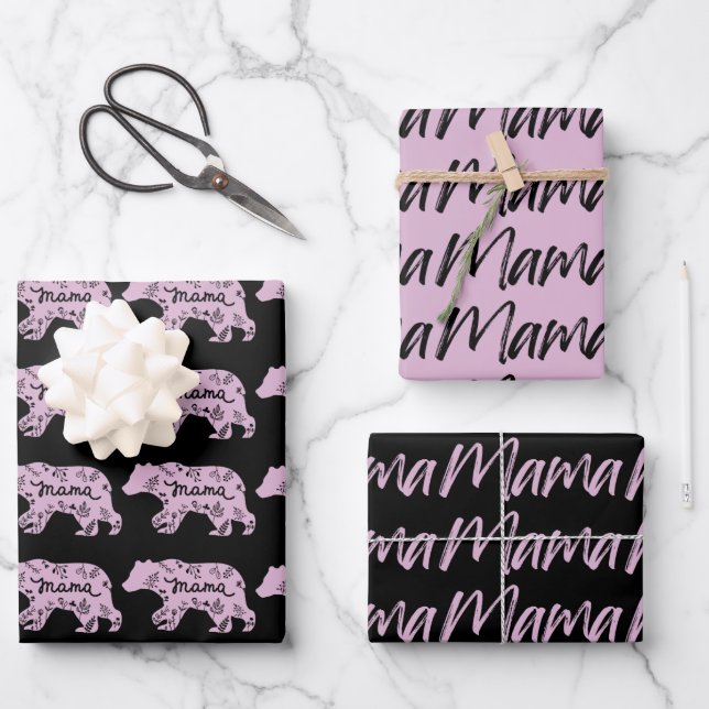 Mother's Day Wrapping Paper (Mama) (Front)
