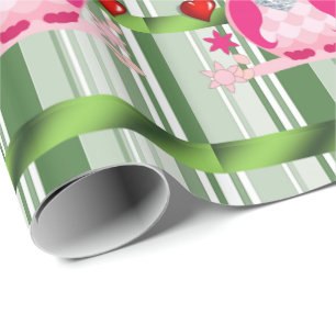 Mother's Day Wrapping Paper Owl