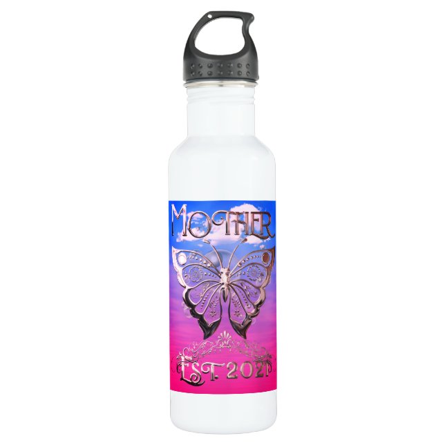 Mothers Est 2020  710 Ml Water Bottle (Front)