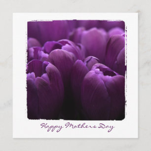Mothers flower photography flat cards