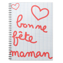 Mother's Happy Day notebook