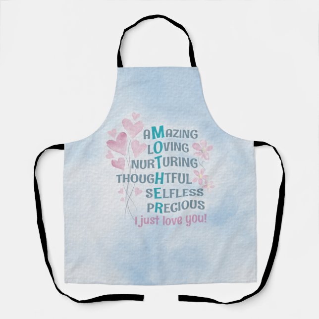 Mother's heart  apron (Front)