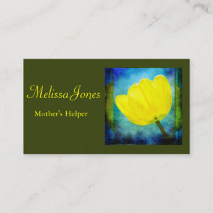 Mothers' Helper / Baby Sitter / Housework Business Calling Card