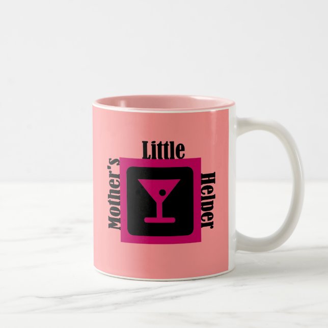 Mother's Little Helper Two-Tone Coffee Mug (Right)