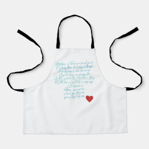 mothers love apron
