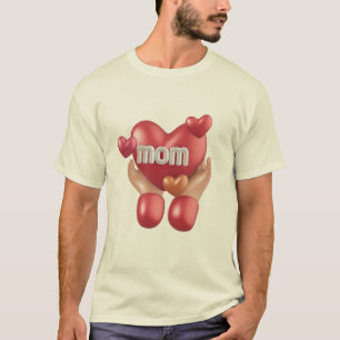 Mother's Love Heart Concept Illustration. T-Shirt