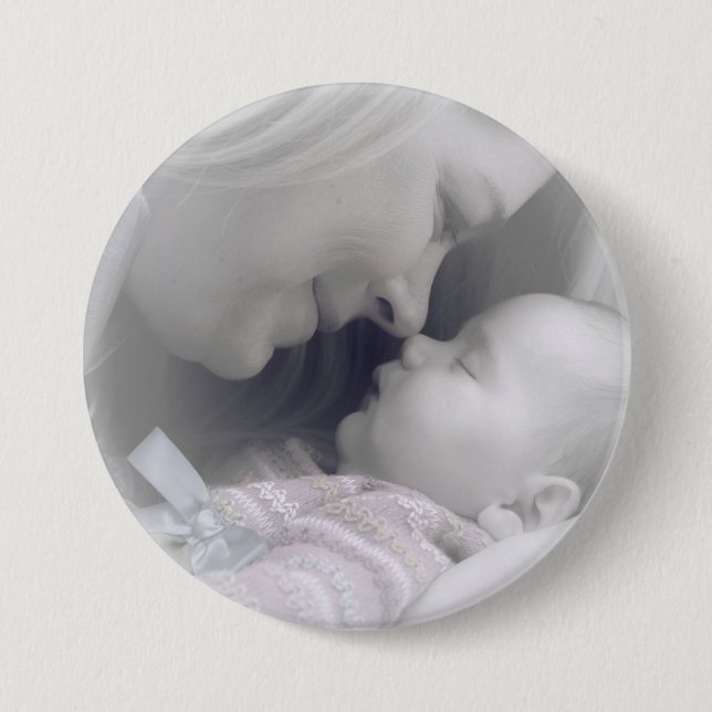 Mother's Love Personalised Button (Front)