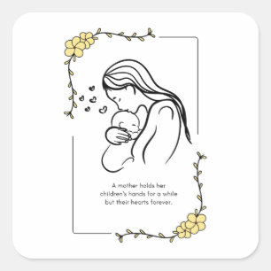 Mother's Love Quotes Sticker