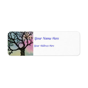 Mother's Love - Trees on Vellum and Watercolor