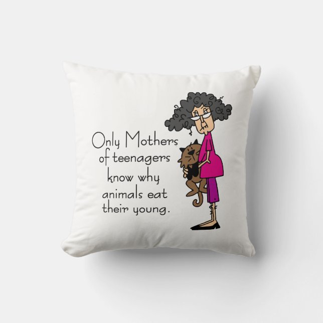 Mothers of Teenagers Cushion (Front)