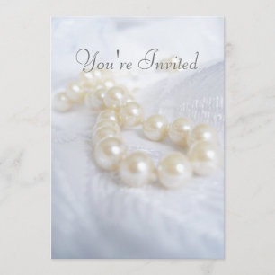 Mother's Pearls Invitation