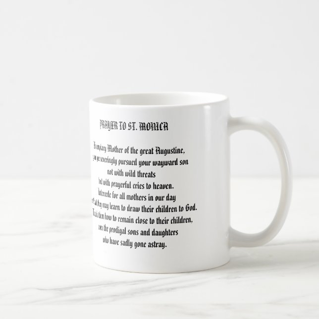 MOTHER's PRAYER FOR CHILDREN TO MEET GOD MUG (Right)