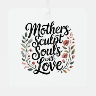 Mothers Sculpt Souls With Love Metal Tree Decoration