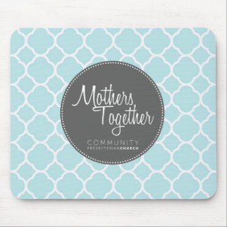 Mothers Together Grey Logo Mouse Pad