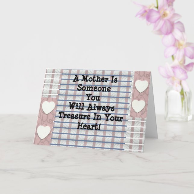 Mothers Treasure Card (Orchid)