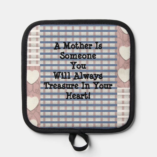 Mothers Treasure Pot Holder (Front)