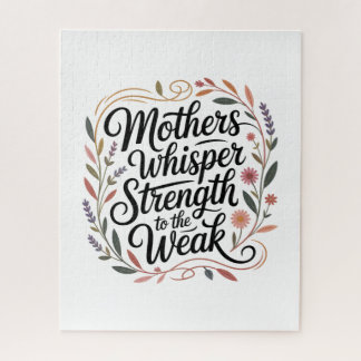 Mothers Whisper Strength To The Weak Jigsaw Puzzle