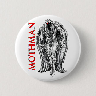 Mothman 6 Cm Round Badge